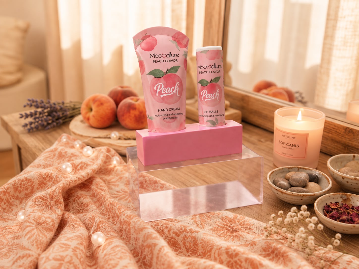 Peachy Glow Duo