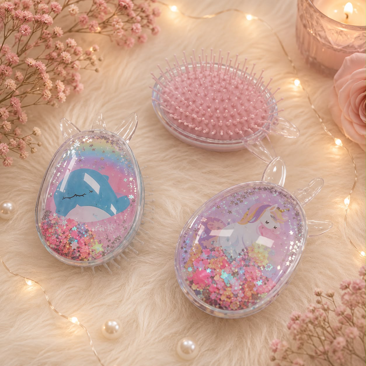 Unicorn Hand Brushes