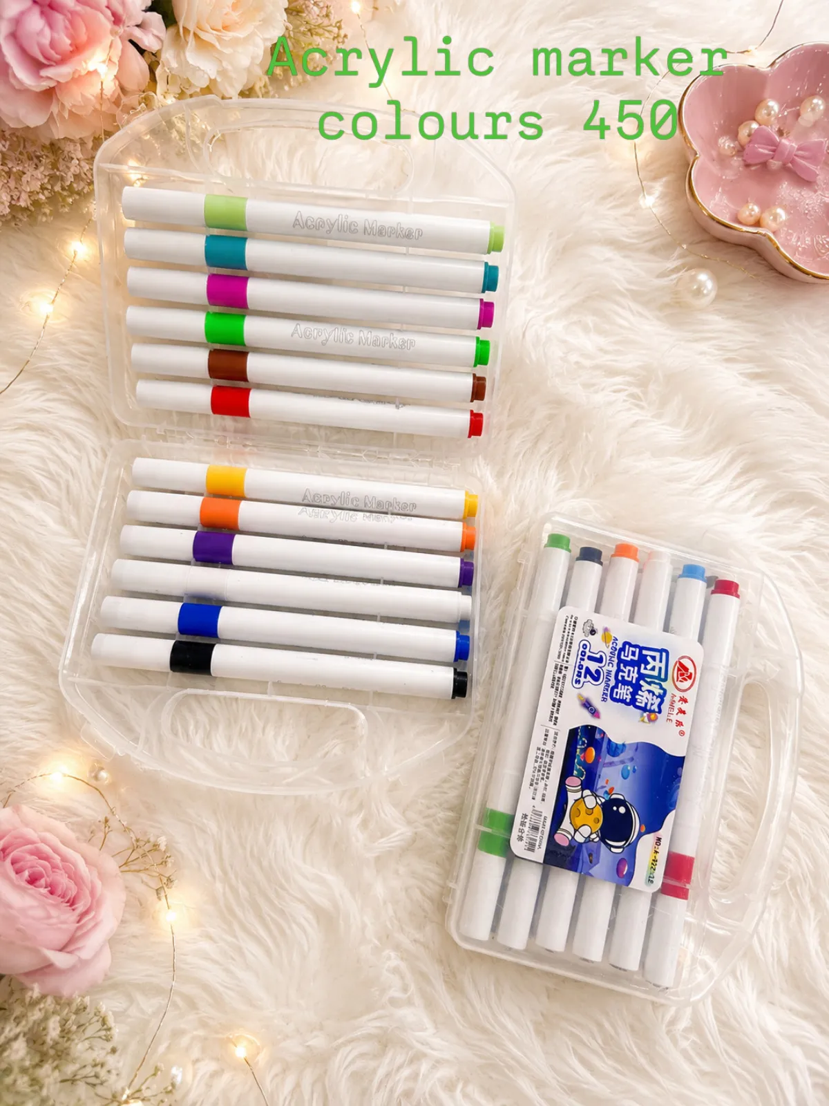 Acrylic markers